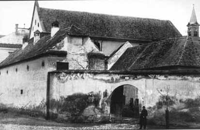 Kapucínský klášter před rokem 1897