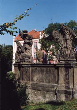 The New Town fountain - nowadays